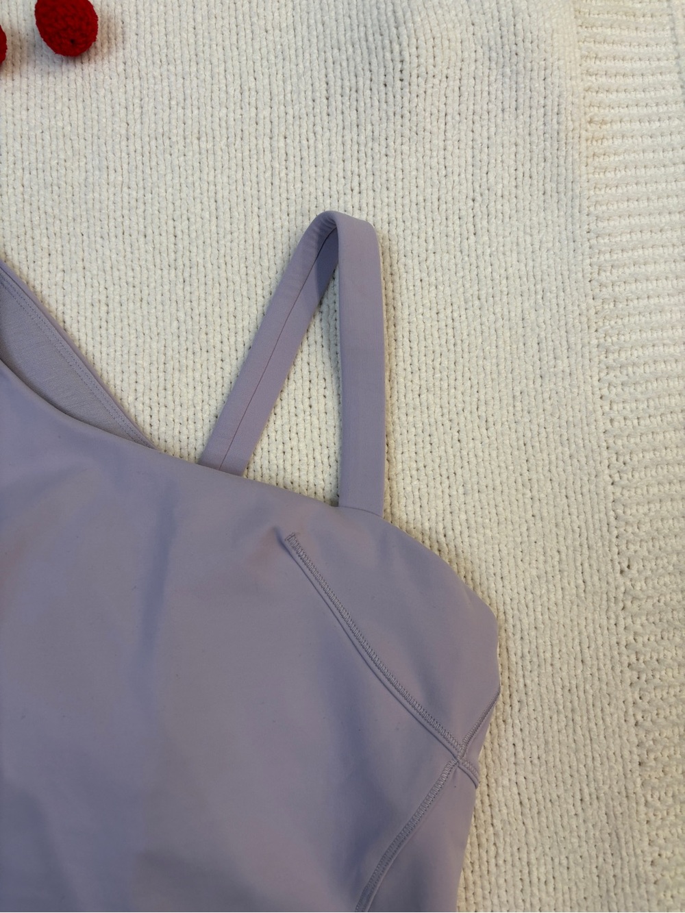 Lululemon Lilac Everlux Asymmetrical Tennis Tank Top 🫧 - Picture 4 of 8